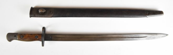 British WW1 1907 pattern sword bayonet by Wilkinson dated 1917, some good stamps to ricasso with