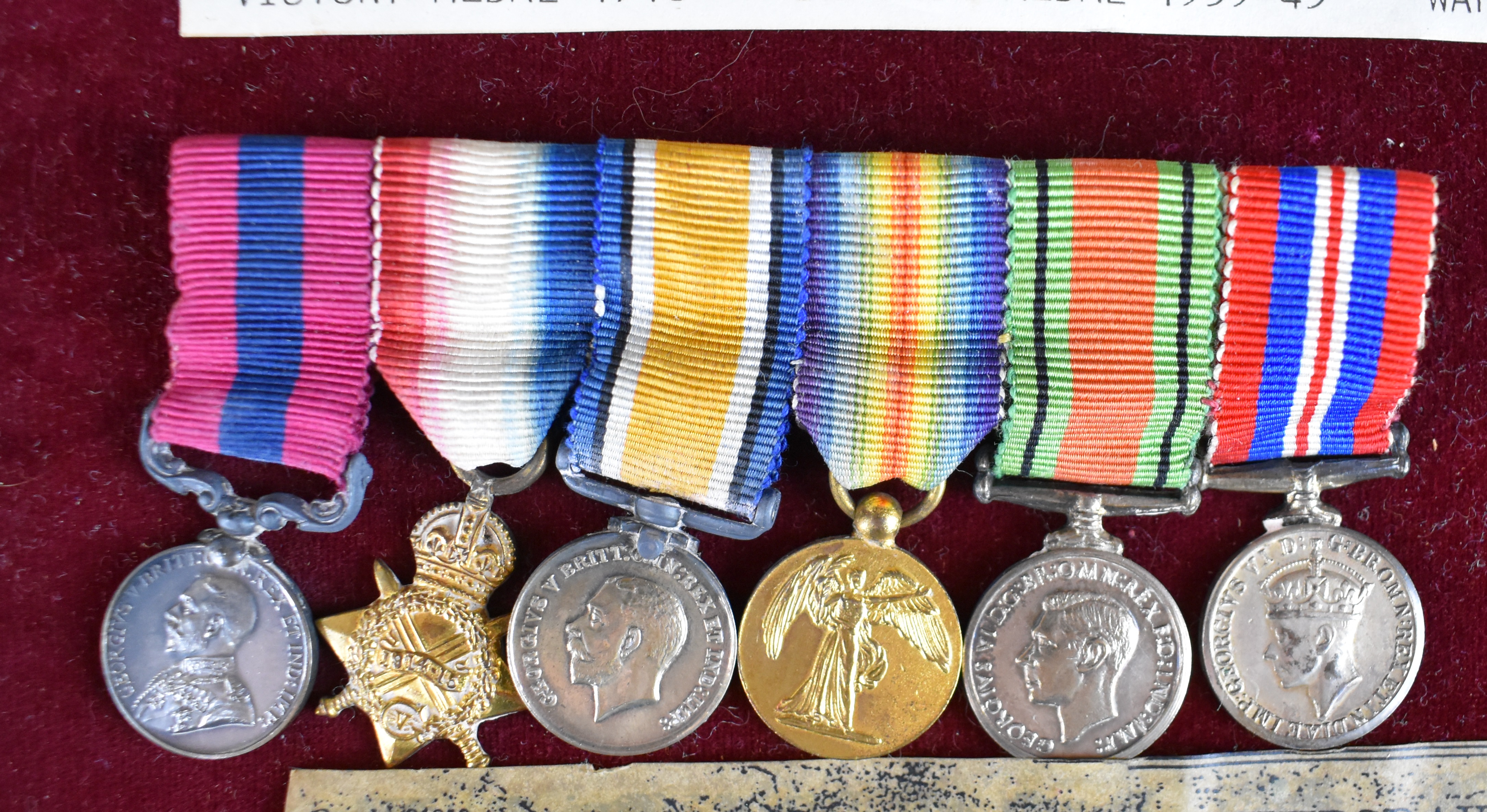 Father and son medals and associated ephemera for John Horace Philips (WW1 DCM group of six) and - Image 11 of 24