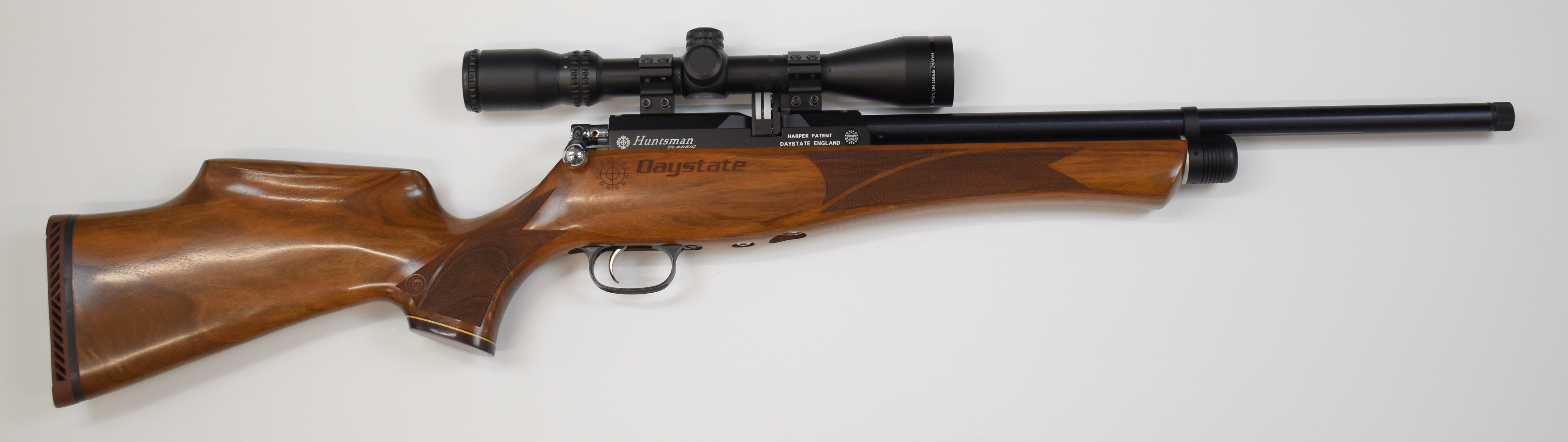 Daystate Huntsman Classic .177 PCP air rifle with monogrammed and chequered semi-pistol grip, - Image 2 of 9
