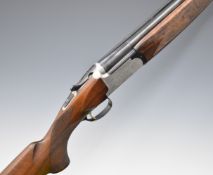Parker-Hale 12 bore over and under ejector shotgun with named and engraved lock, engraved trigger