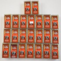 Eleven-hundred-and-fifty .17 HMR Hornady V-max rifle cartridges, all in original boxes. PLEASE