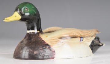 Sir Peter Scott for Beswick mallard duck, largest model 1518-1, height 7.5cm