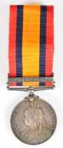 Queen's South Africa Medal with clasp for Transvaal named to 59 Trp H Jones, Johannesburg Mounted