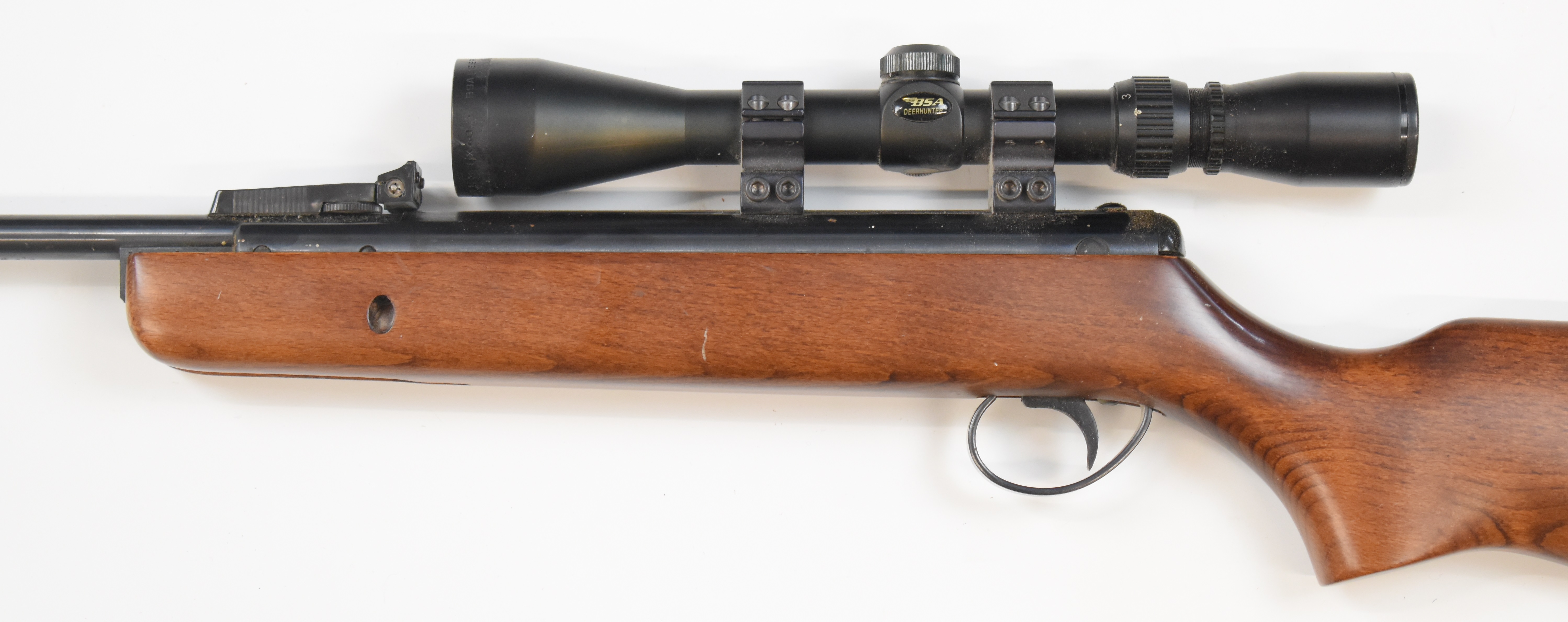 BSA Supersport .22 air rifle with semi-pistol grip, raised cheek piece, adjustable trigger and BSA - Image 8 of 9