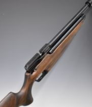 Webley Raider 12 .22 PCP air rifle with aluminium carbine cylinder, textured semi-pistol grip and