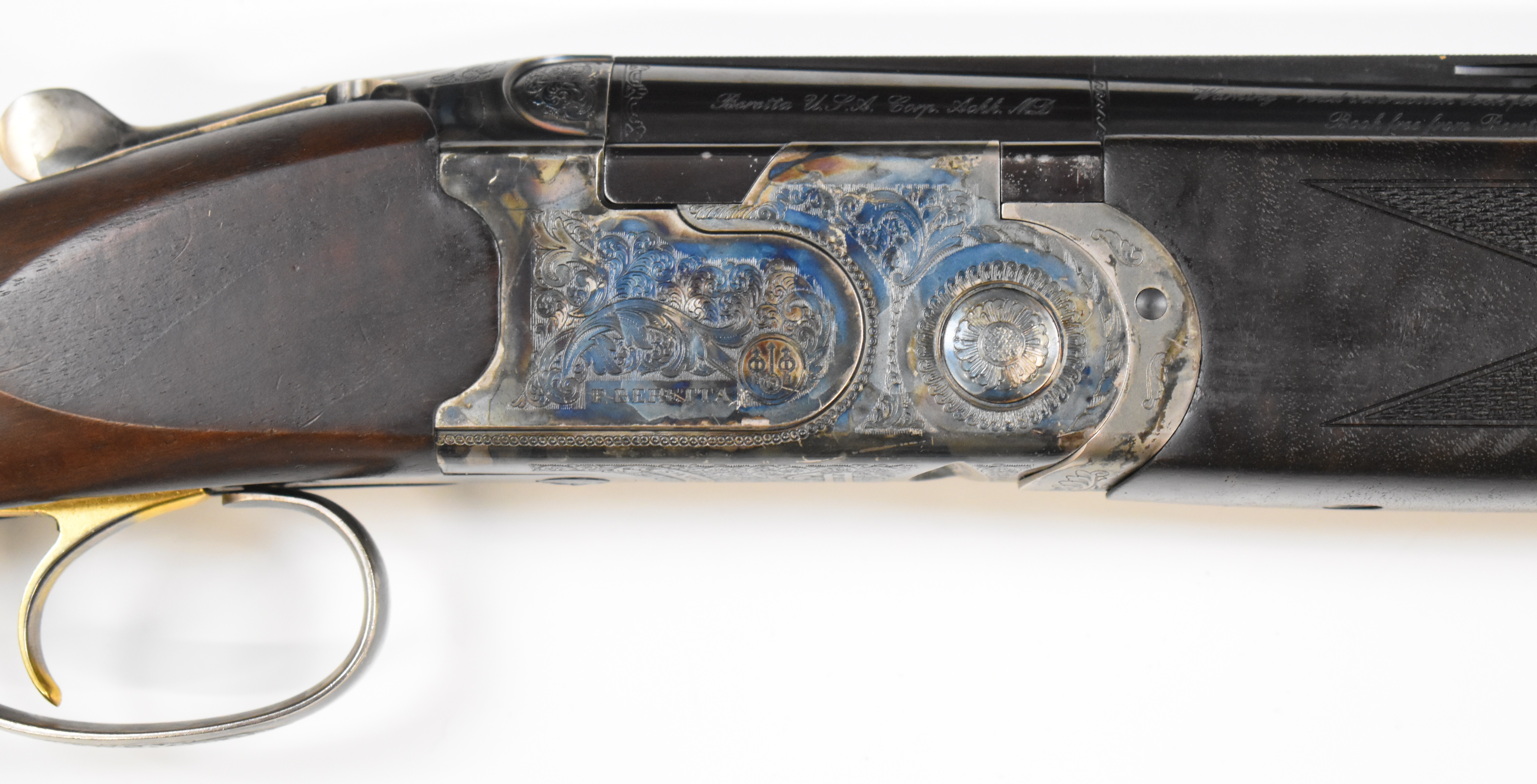 A pair of Beretta Silver Pigeon C 20 bore over and under ejector shotguns each with named and - Image 6 of 24