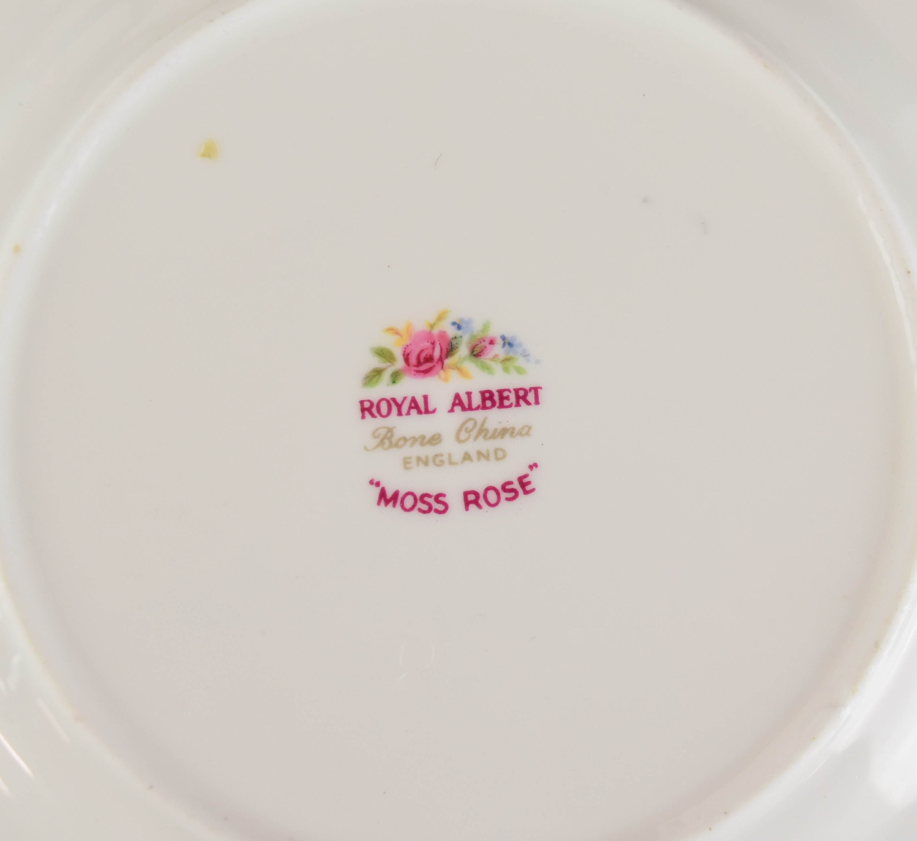 Royal Albert dinner and tea ware decorated in the Moss Rose pattern, approximately fifty three - Image 8 of 8