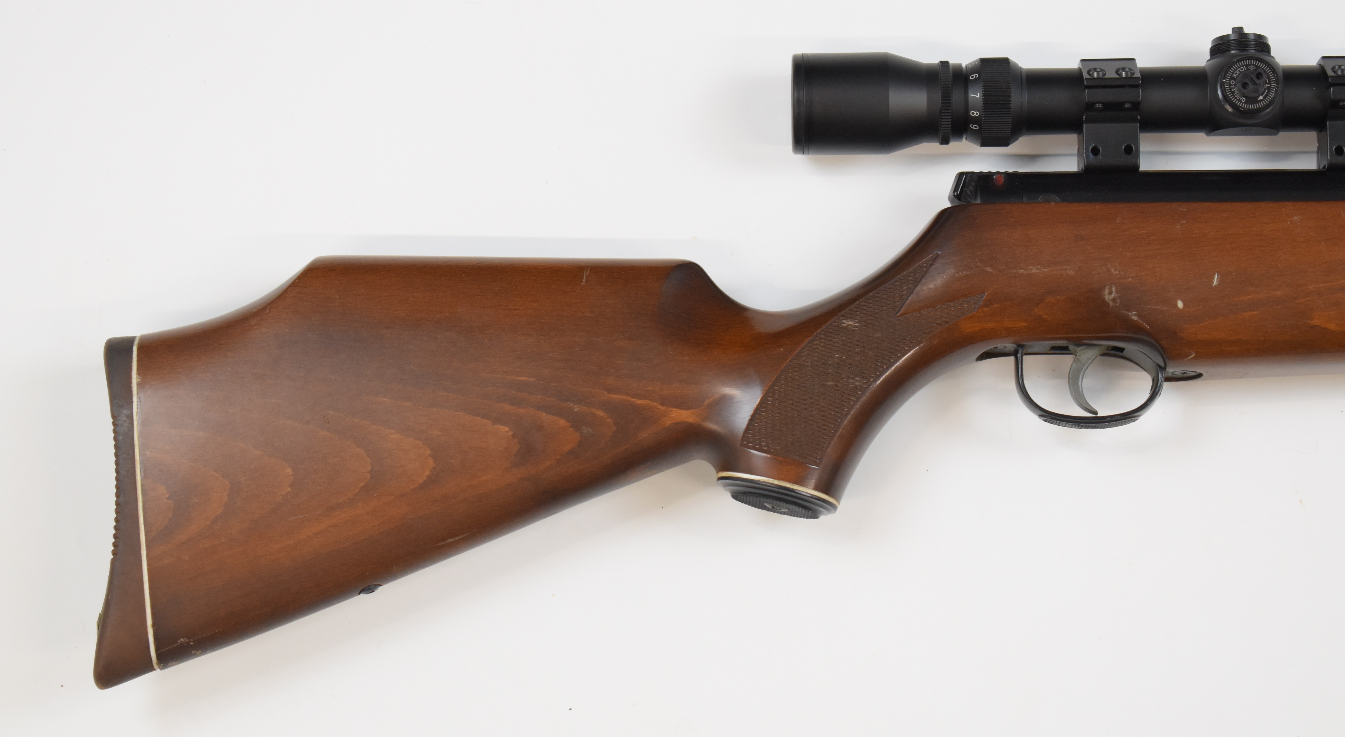 Beeman Kodiak .25 FAC air rifle with chequered semi-pistol grip, raised cheek piece, adjustable - Image 3 of 10