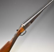 Gallyon & Sons 12 bore side by side ejector shotgun with named and engraved locks, engraved