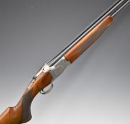 Winchester 5500 Sporter 12 bore over and under ejector shotgun with engraved locks, underside,