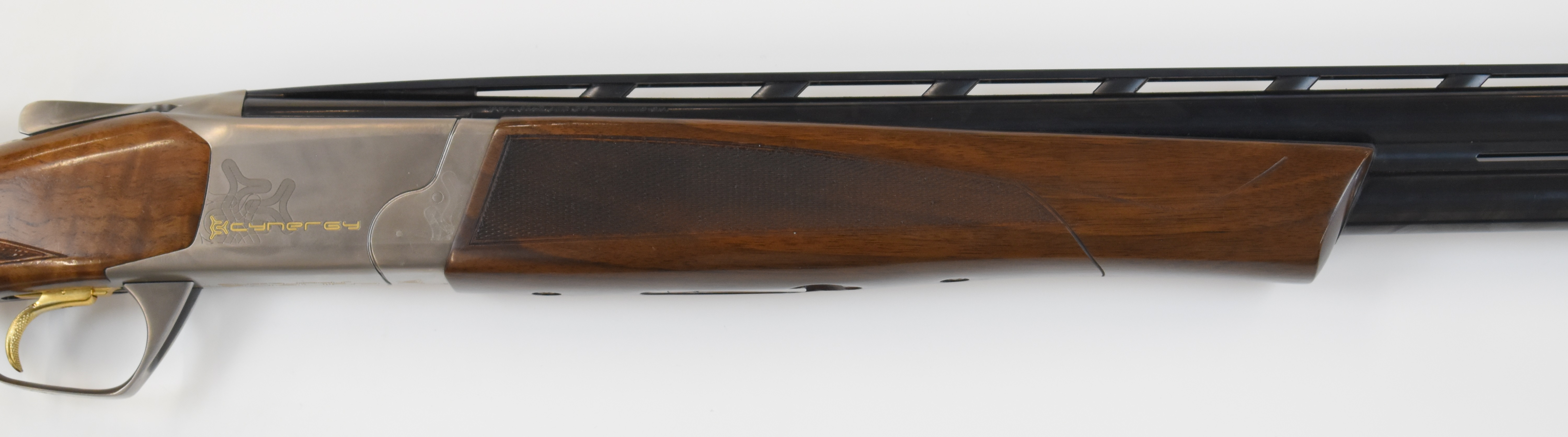 Browning Cynergy Sporting 12 bore over and under ejector shotgun with chequered semi-pistol grip and - Image 4 of 13