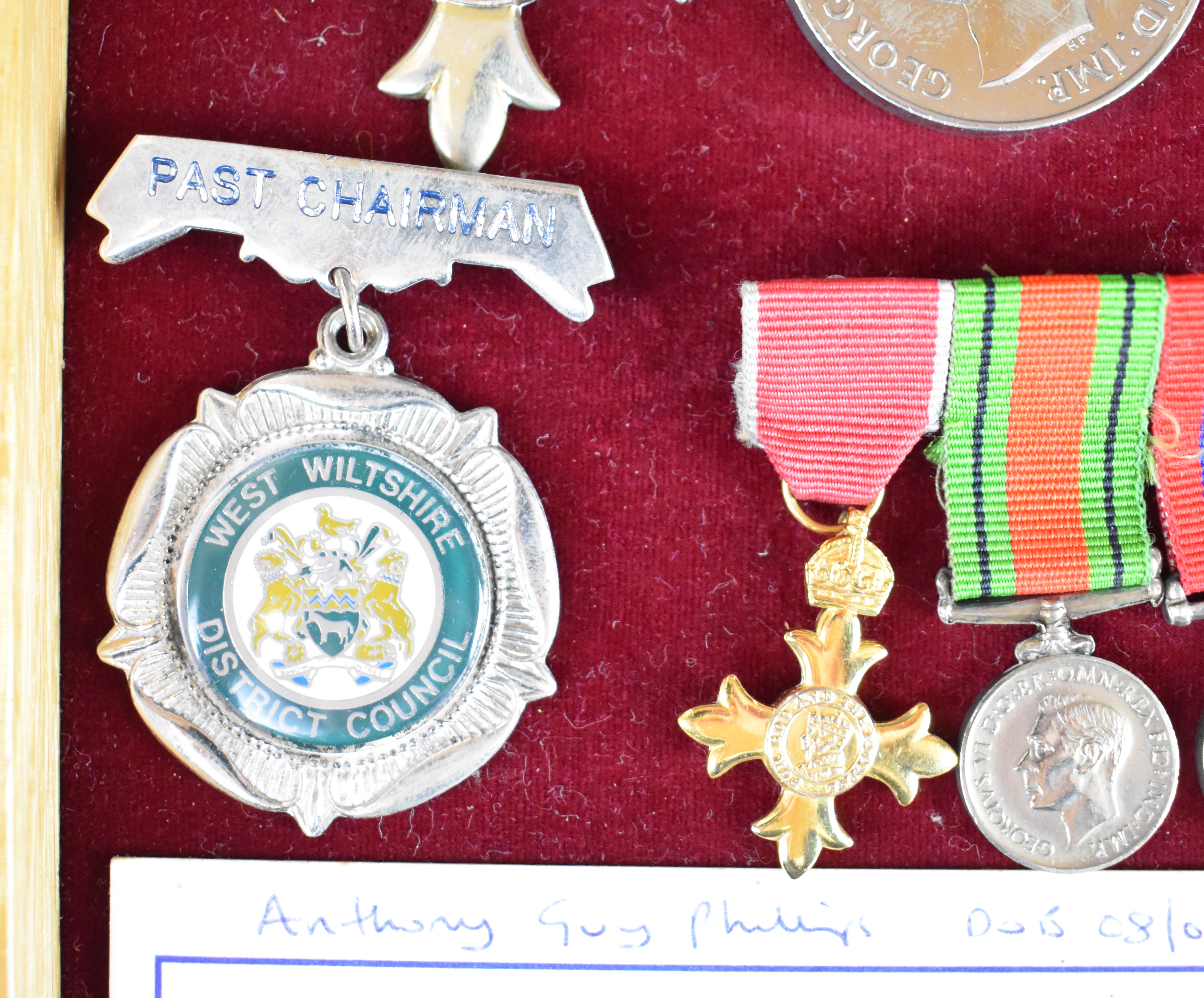 Father and son medals and associated ephemera for John Horace Philips (WW1 DCM group of six) and - Image 6 of 24