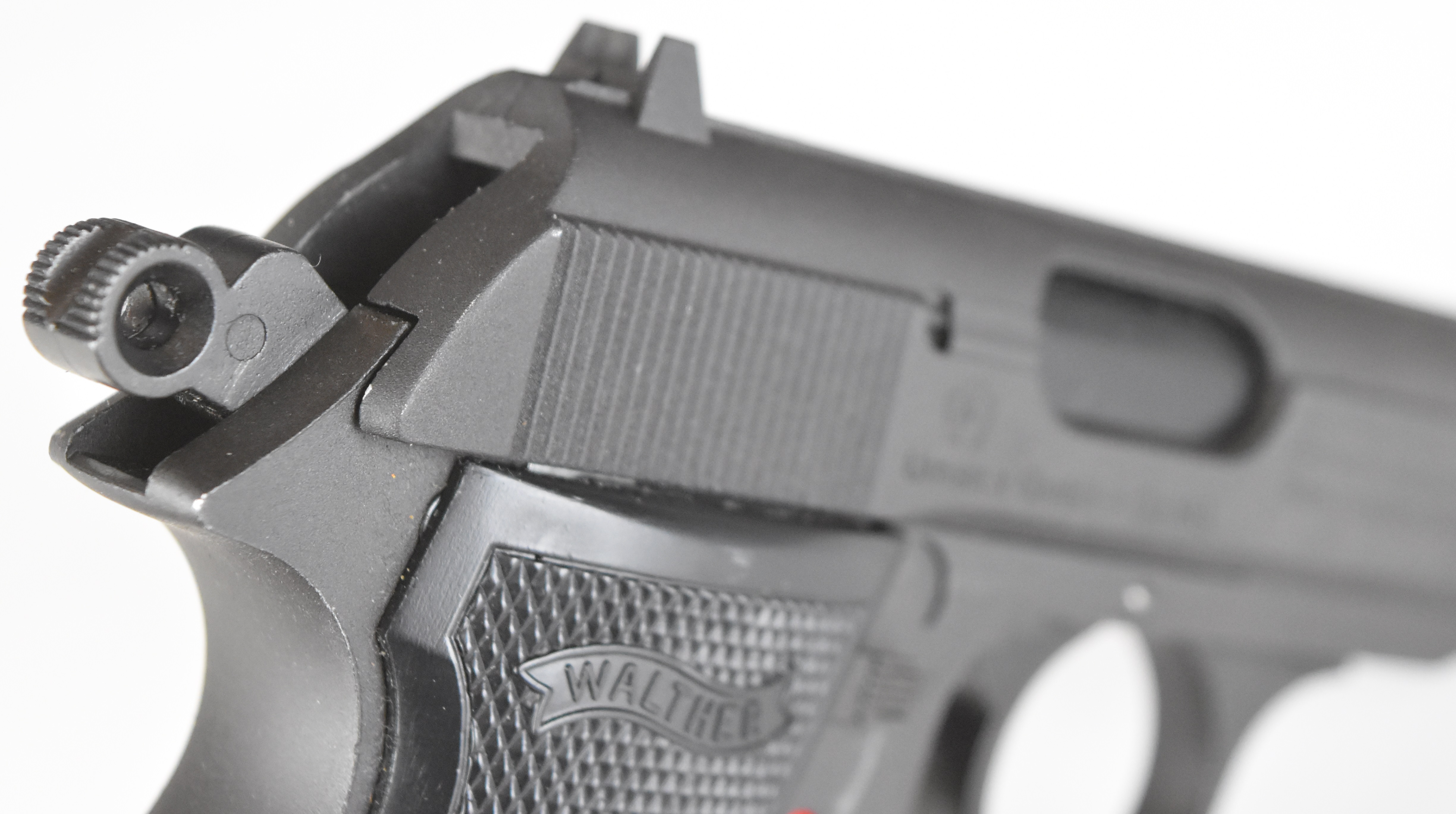 Umarex Walther PPK/S .177 CO2  air pistol with textured composite grips and fixed sights, serial - Image 7 of 13