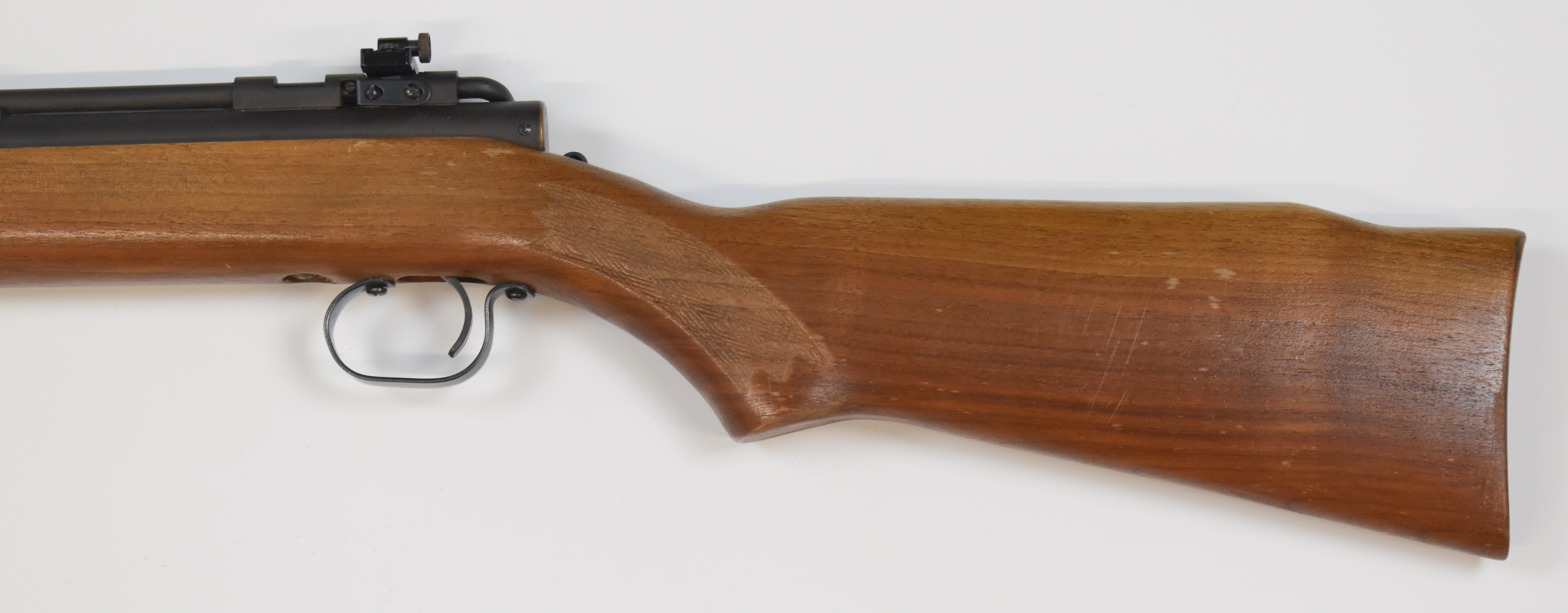 Benjamin Franklin Model 342 .22 under-lever bolt-action air rifle with adjustable sights and - Image 8 of 10