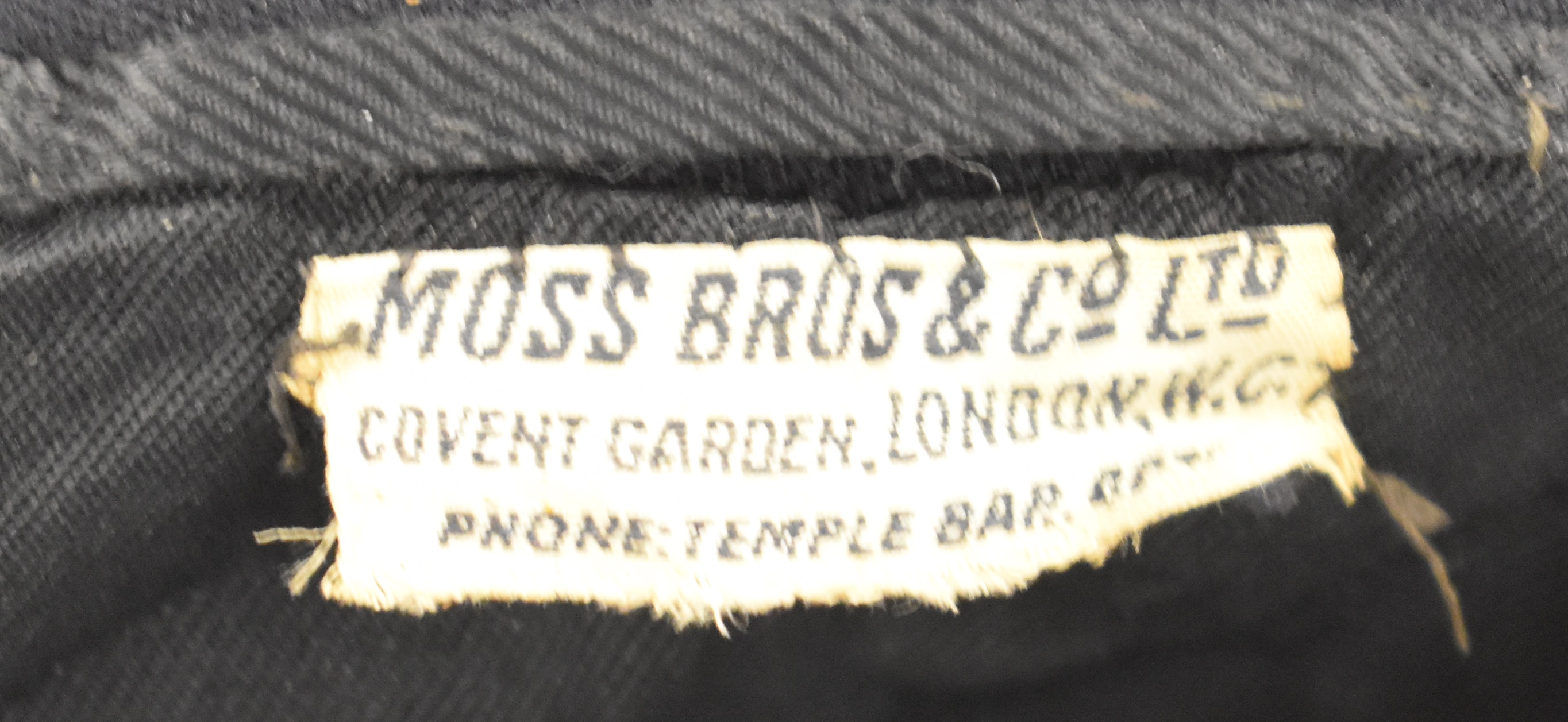 Royal Marines Forces Volunteer Reserve tunic retailed by Moss Bros, Covent Garden, London, with - Image 2 of 2