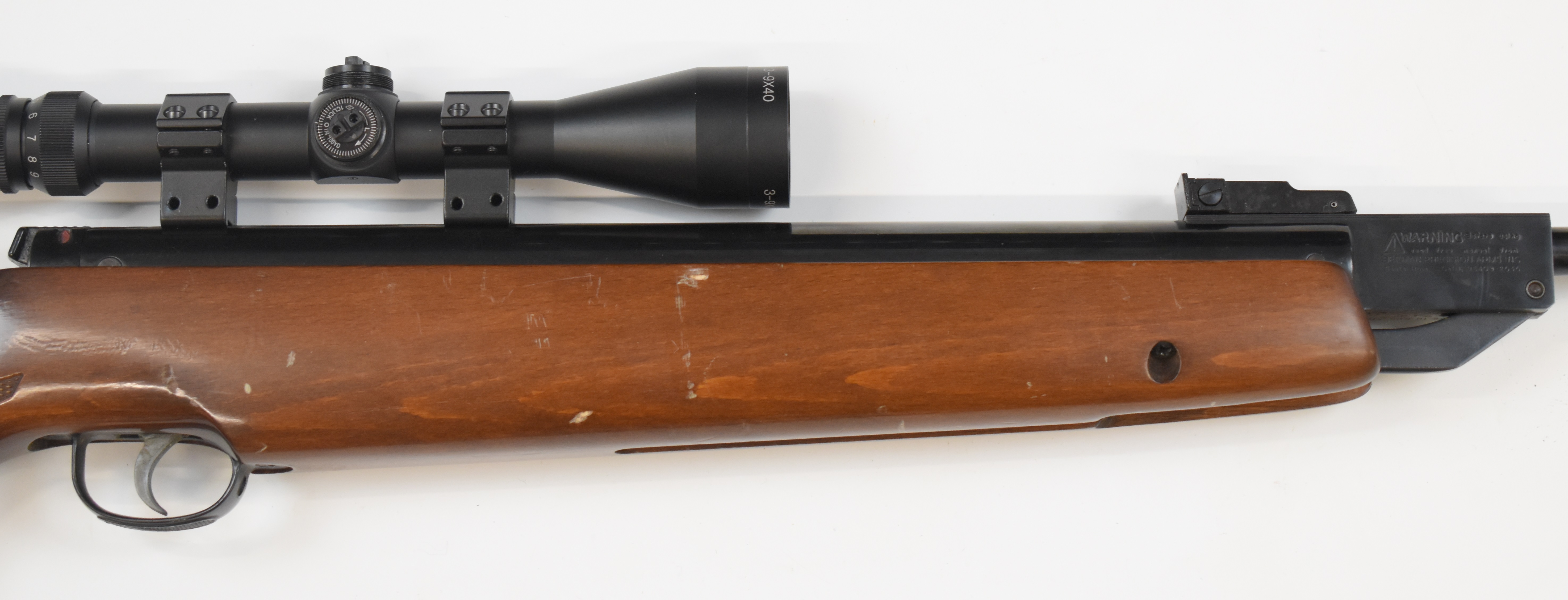 Beeman Kodiak .25 FAC air rifle with chequered semi-pistol grip, raised cheek piece, adjustable - Image 4 of 10