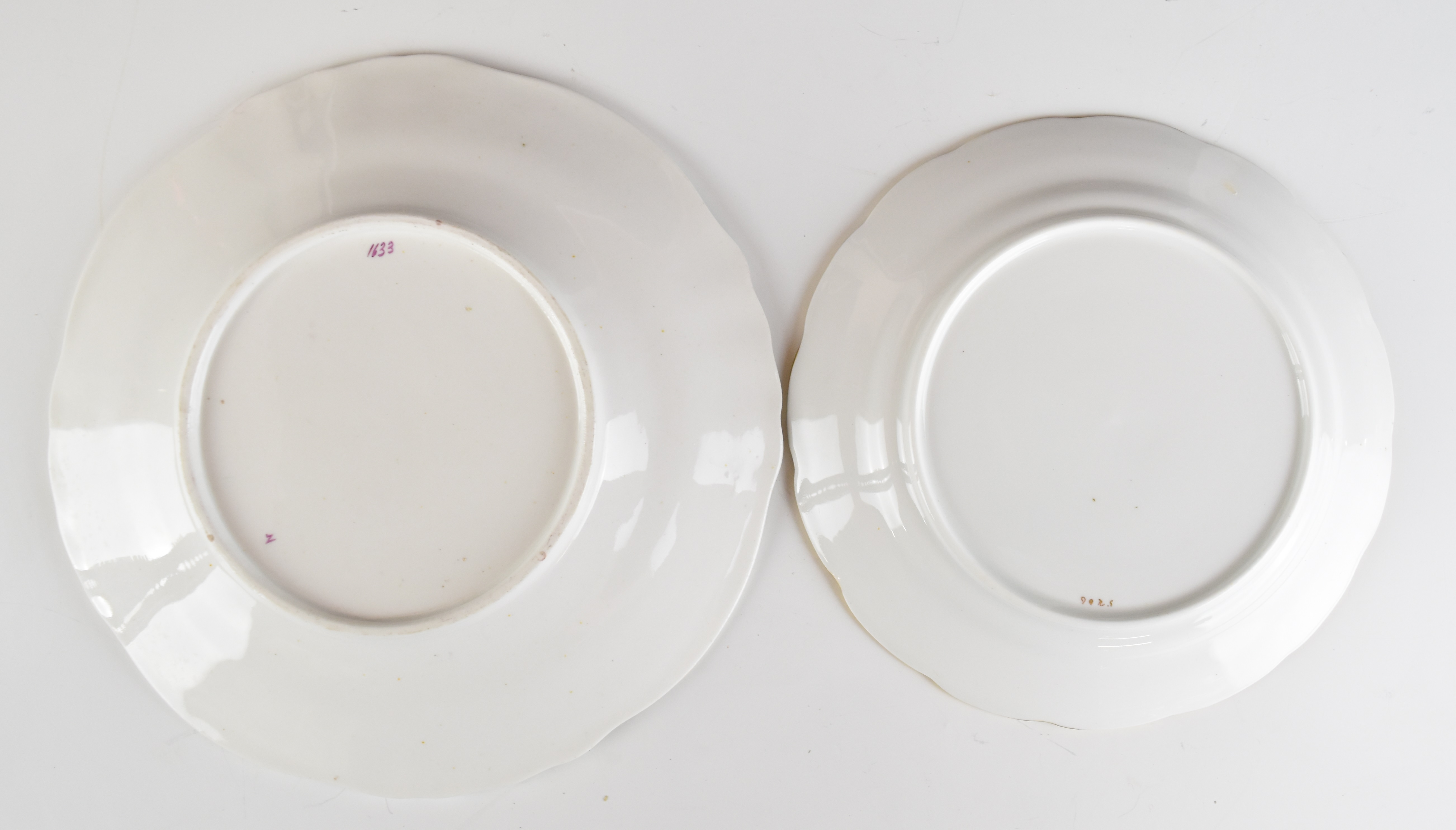 19thC cabinet plates and dishes including Copeland and Garrett, Yates, Flight Barr and Barr plates - Image 7 of 11