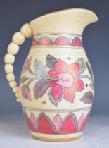Crown Ducal Art Deco jug, shape number 243
