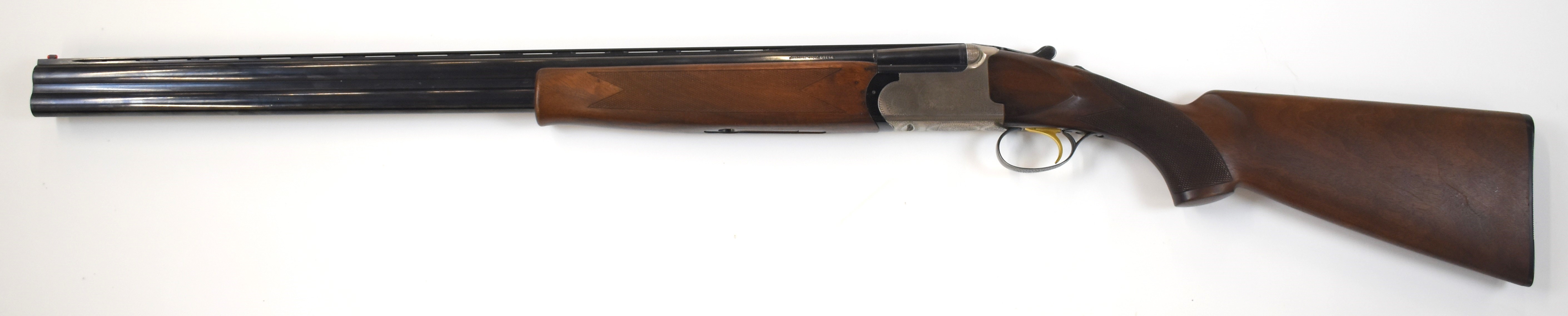 Parker-Hale 12 bore over and under ejector shotgun with named and engraved lock, engraved trigger - Image 10 of 10
