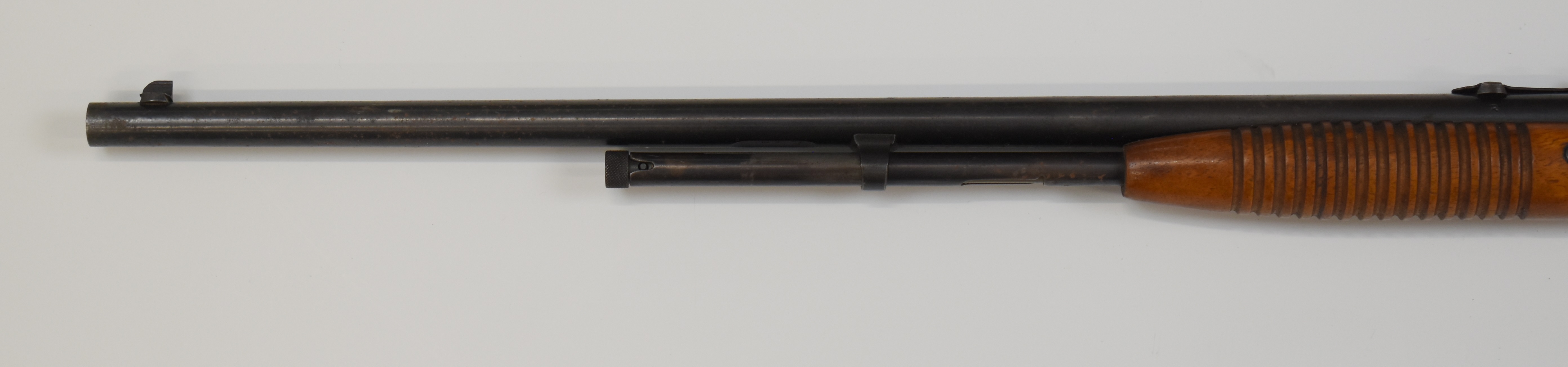 Browning .22 pump-action rifle with semi-pistol grip, adjustable sights and 21.5 inch barrel, - Image 9 of 9