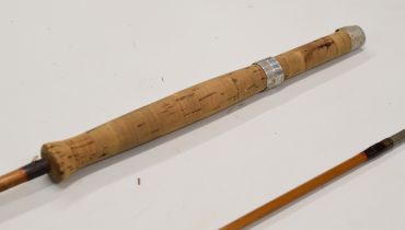 Hardy split cane trout fishing rod the 'JJH Triumph Palakona', 8'9" #6