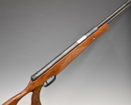 Remington Warhawk .177 under-lever air rifle with textured semi-pistol grip, raised cheek piece