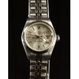 Rolex Oyster Perpetual Date ladies automatic wristwatch ref. 79160 with date aperture, luminous