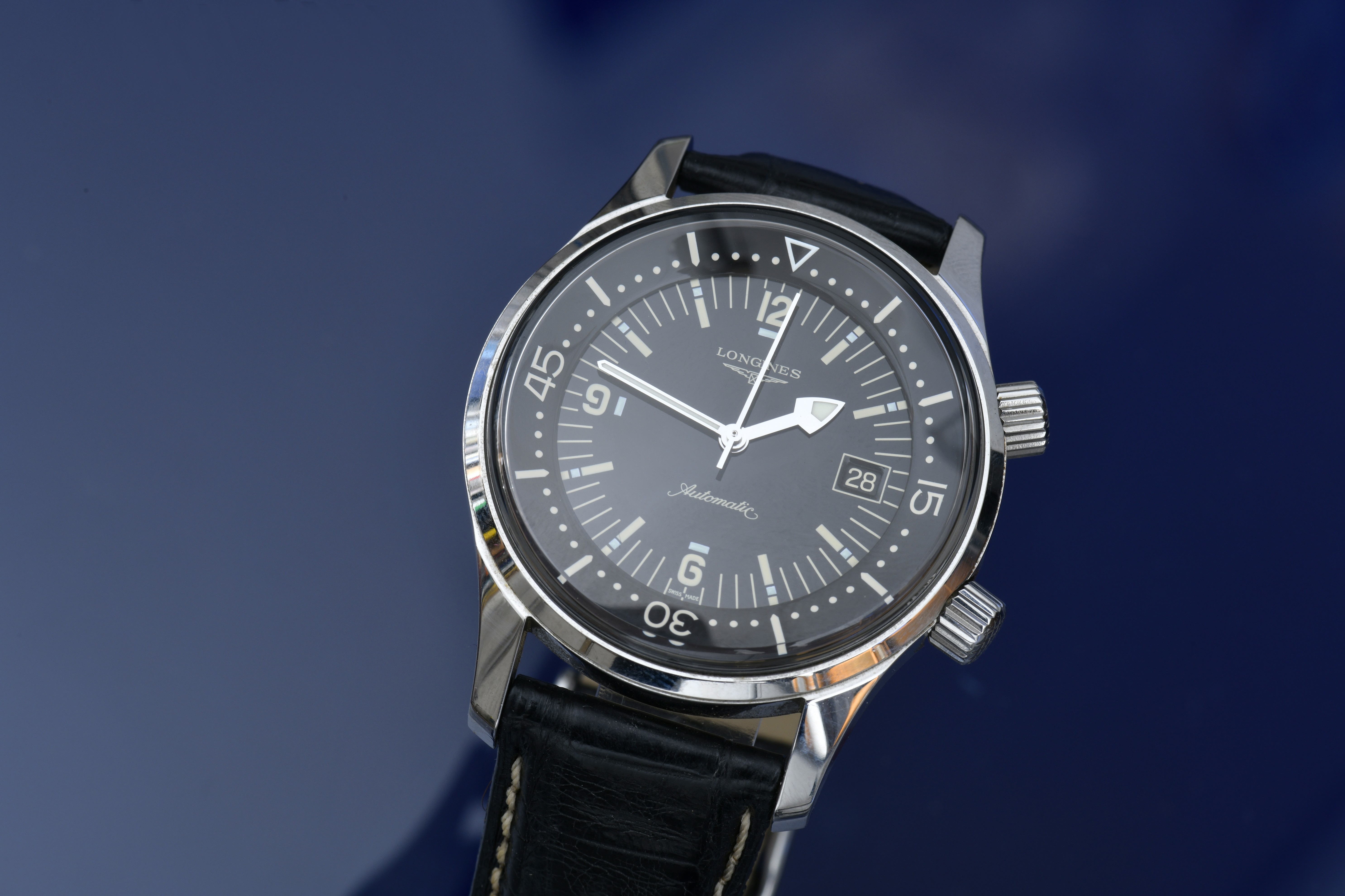 Longines Legend Diver 300 gentleman's automatic wristwatch ref. L36744 with date aperture, - Image 2 of 2