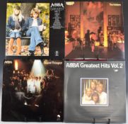 Approximately thirty LPs including Abba Super Trooper, Greatest Hits Vol 1 and 2 and The Visitors,