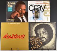 Thirty eight Soul, Reggae, New Wave and Rock LPs, two 10