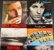 Bruce Springsteen - Seven LPs comprising Greetings From Asbury Park NJ, Nebraska, The River, The