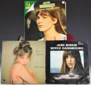 Jane Birkin - Three LPs comprising Di Doo Dah French issue (Fontana 6325 305), Je T'aime Moi Non