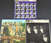 The Beatles - Three LPs comprising With The Beatles (PMC 1206), Got A Hold spelt correctly, 'The