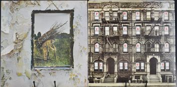 Led Zeppelin - Two LPs comprising Physical Graffiti UK first pressing, no WB on the label, 484 Kings