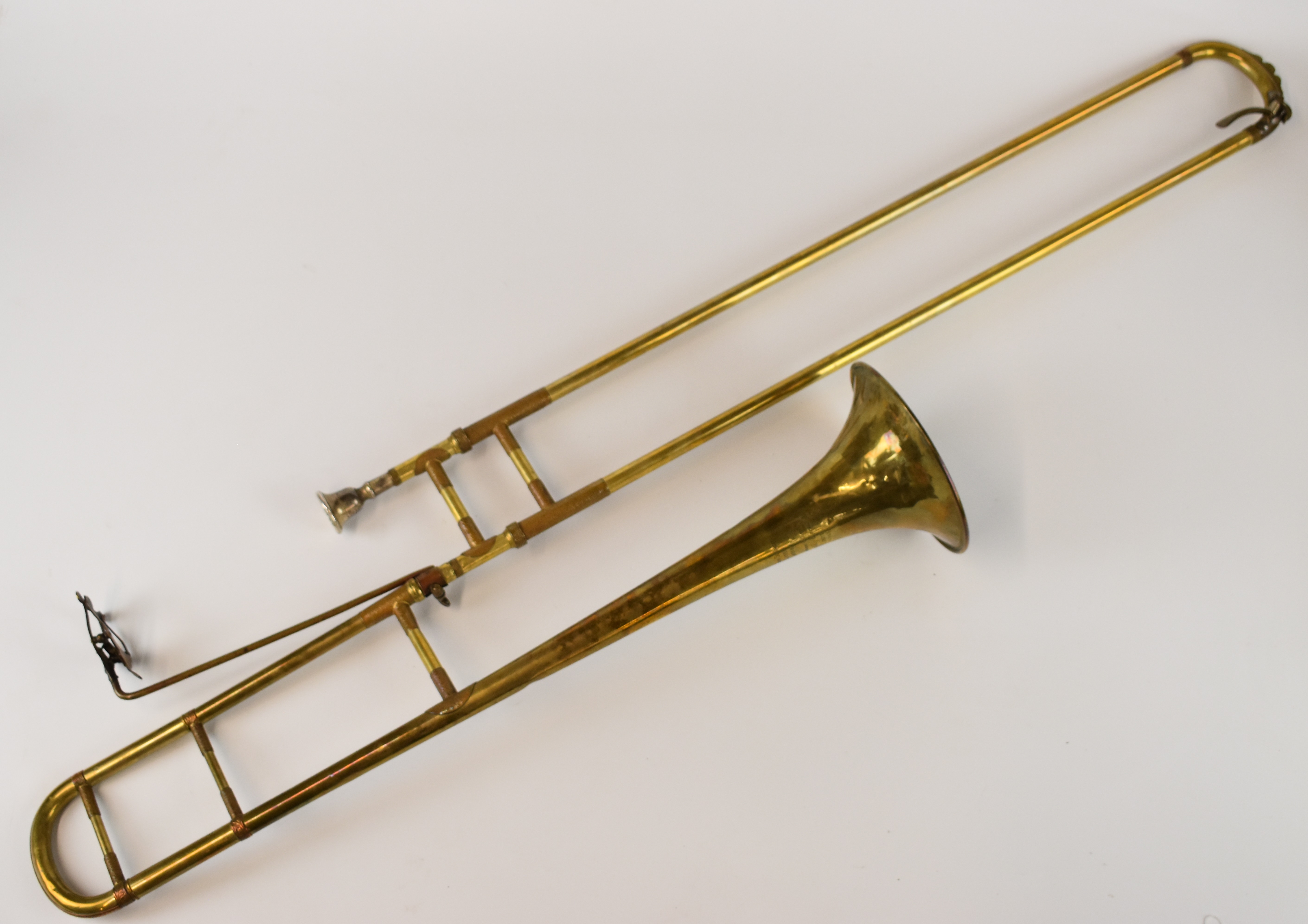 Hawkes and Son Class A Excelsior Sonorus trombone, in case