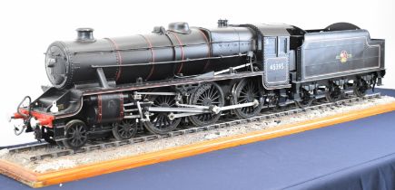 Prize winning exhibition standard 3½ inch gauge Black 5 live steam model railway locomotive number