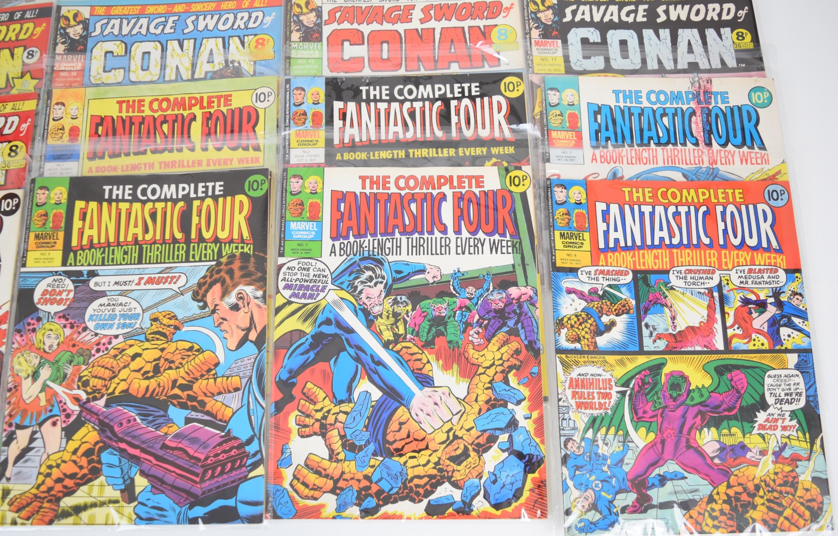 Twenty-six 1970's British Marvel comics comprising The Savage Sword of Conan and The Complete - Image 4 of 5