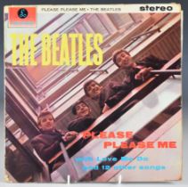 The Beatles Please Please Me black and gold label stereo UK first pressing PCS3042 with 1G/1R