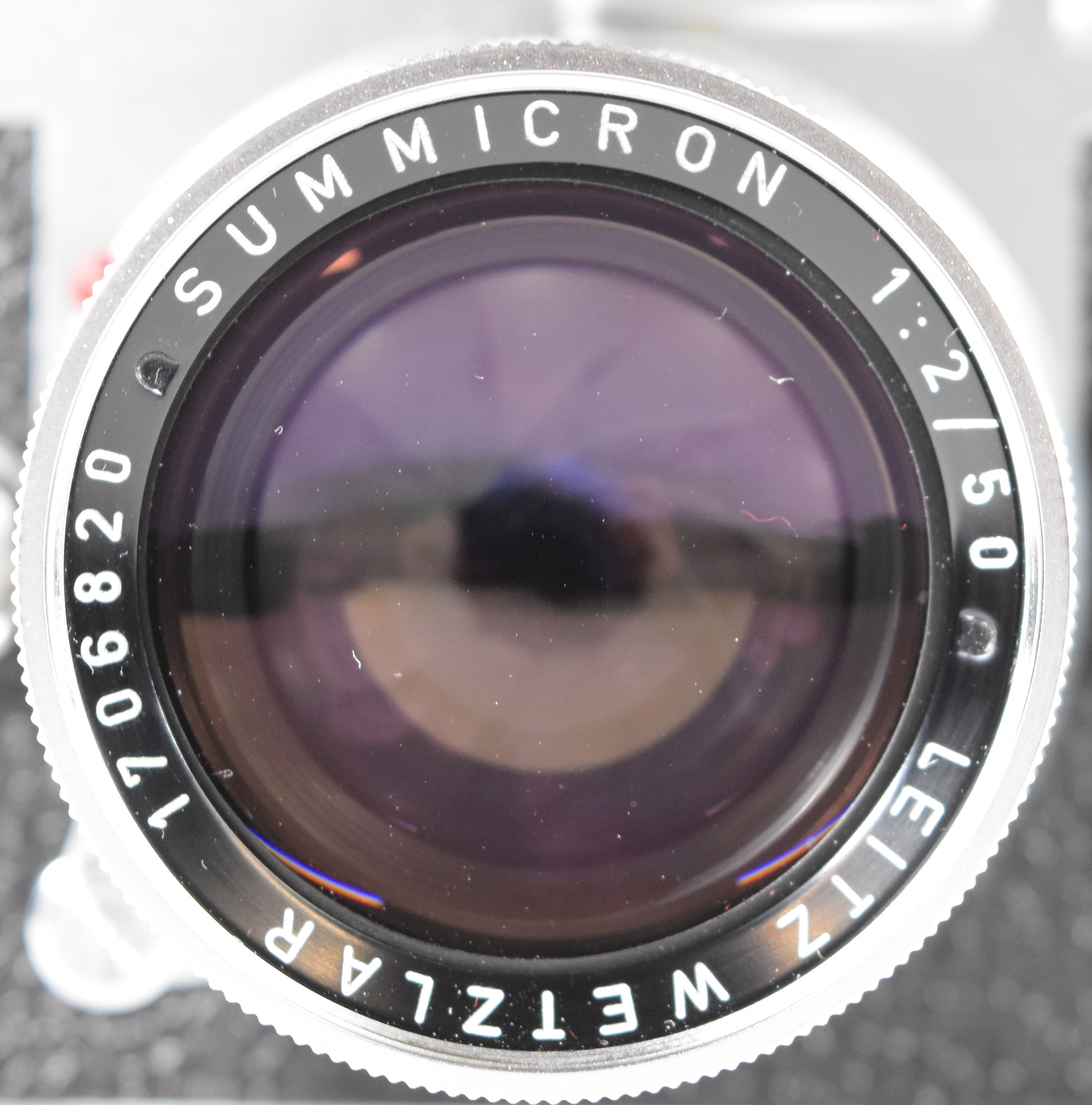 Leica M3 double stroke 35mm rangefinder camera with chrome body, serial number 895037, circa 1957, - Image 14 of 15