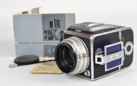 Hasselblad 1000F medium format camera, serial number CC13035, circa 1955, with Carl Zeiss Tessar 1: