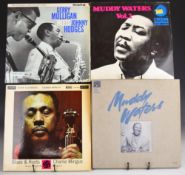 Approximately forty Jazz / Blues LPs and three Jazz LP box sets including Muddy Waters Chess box set