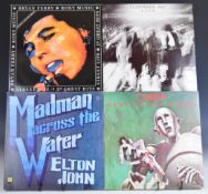 Over fifty Rock and Pop LPs including three Queen, three Elton John, Fleetwood Mac, Roxy Music,