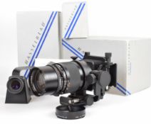 Hasselblad Flexbody CP medium format camera, serial number 451EE1159, with Carl Zeiss Sonnar 4/180