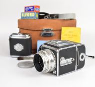 Hasselblad 1600F medium format camera outfit, serial number CH13035, circa 1952, with Zeiss-Opton