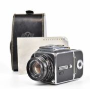 Hasselblad 500C/M medium format camera, serial number UP144395, circa 1973, with Carl Zeiss Planar