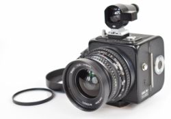 Hasselblad SWC/M medium format camera, serial number UE142125, circa 1979, with Carl Zeiss Biogon