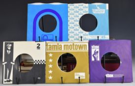 Approximately six hundred original company empty record sleeves (no records), generally 1960s and