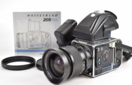 Hasselblad 205TCC medium format camera, serial number 15EP11968, circa 1993, with Carl Zeiss