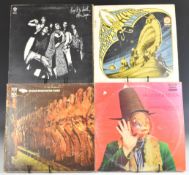 Seventy eight Rock, Prog Rock and Psychedelic Rock LPs, Hell Preachers, Led Zeppelin II (red /