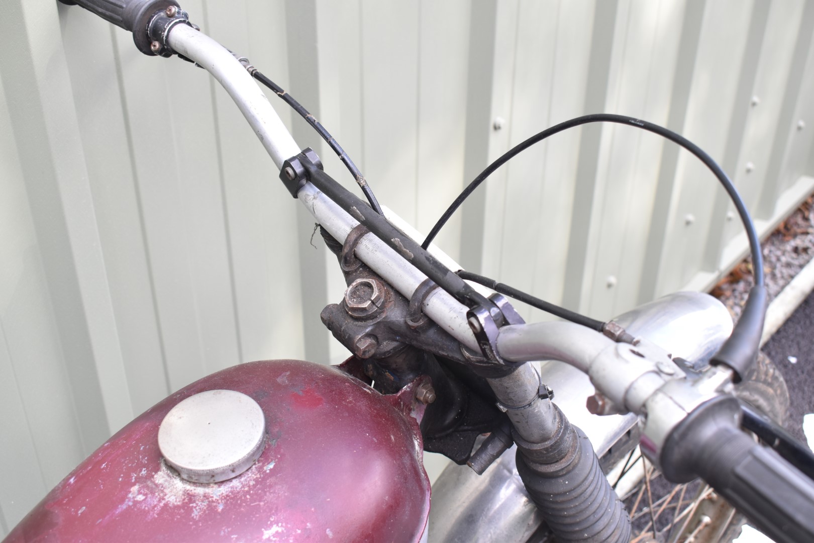 1959 Triumph Cub 200cc trials motorcycle, purchased by the vendor in 1970. With buff logbook, - Image 5 of 16